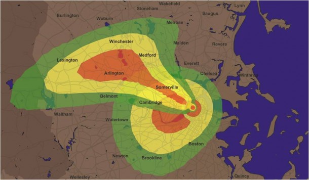 Custom designed mesonet visual on east coast of United States