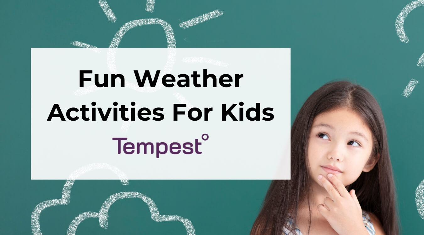 a kid thinking about a fun weather activity